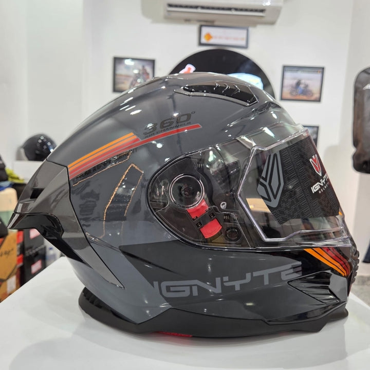 Ignyte IGN-16 Sport Helmet – Matte Black Red Edition