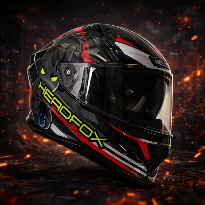 Headfox Shady Smart Bluetooth Helmet with Voice Assist & Navigation – Full Face