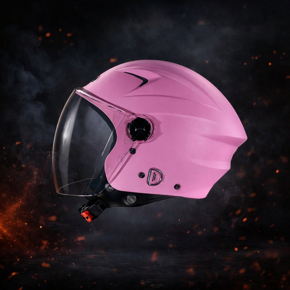 Studds Ray Lady Helmet – Open Face, ISI Approved (Stylish & Lightweight)