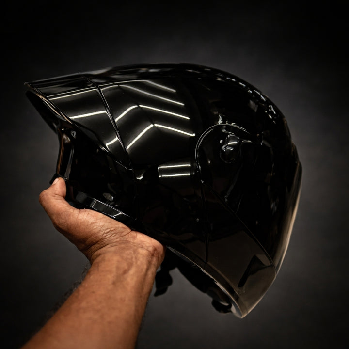 Steelbird SBA-20 7Wings Flip-Up Helmet – Matte Black