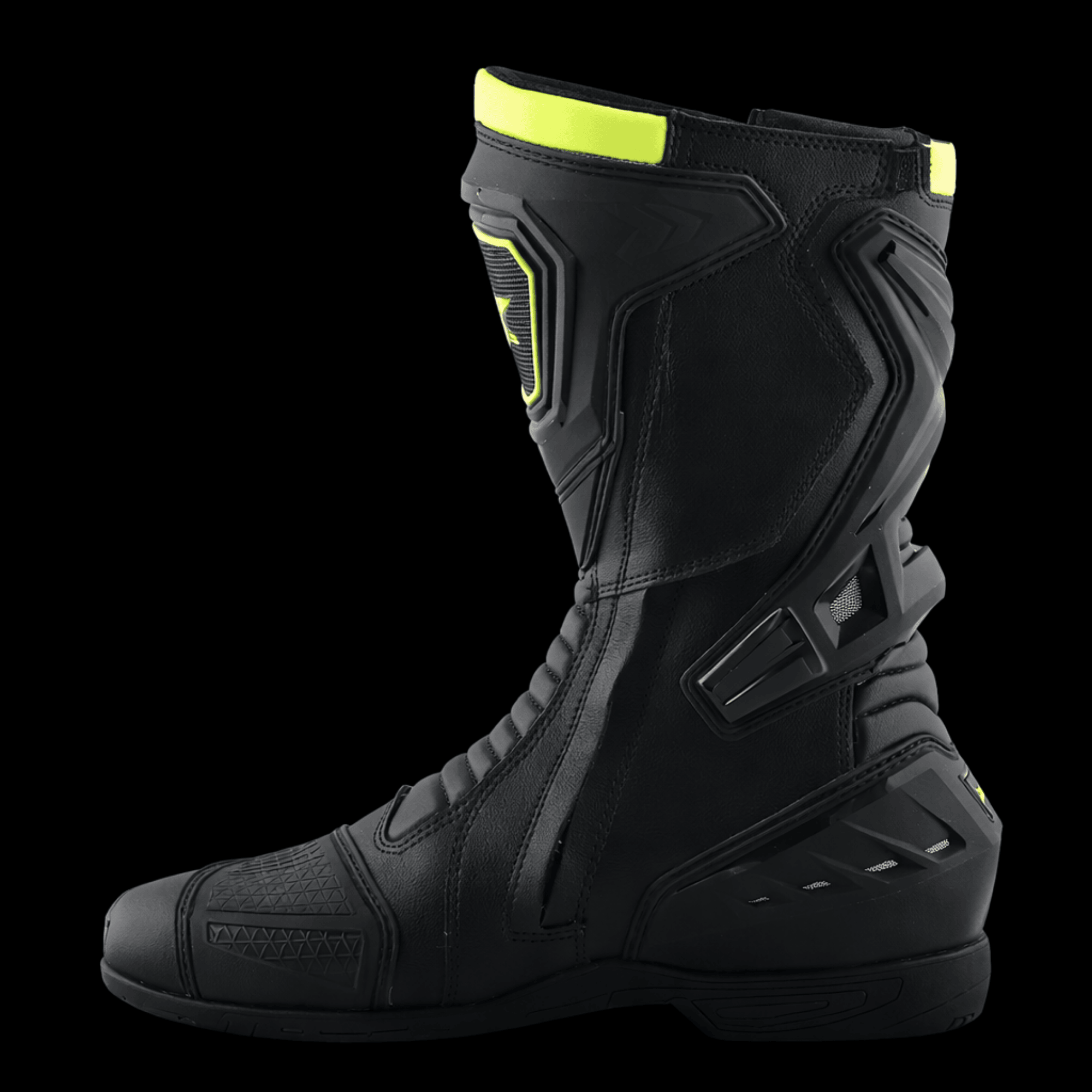 Axor Slipstream Pro Riding Boots – Black Neon Green