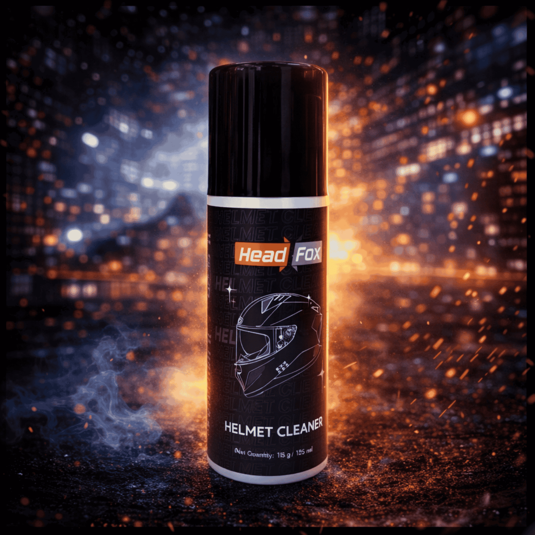 HeadFox Anti-Bacterial Helmet Cleaner Spray – 125ml