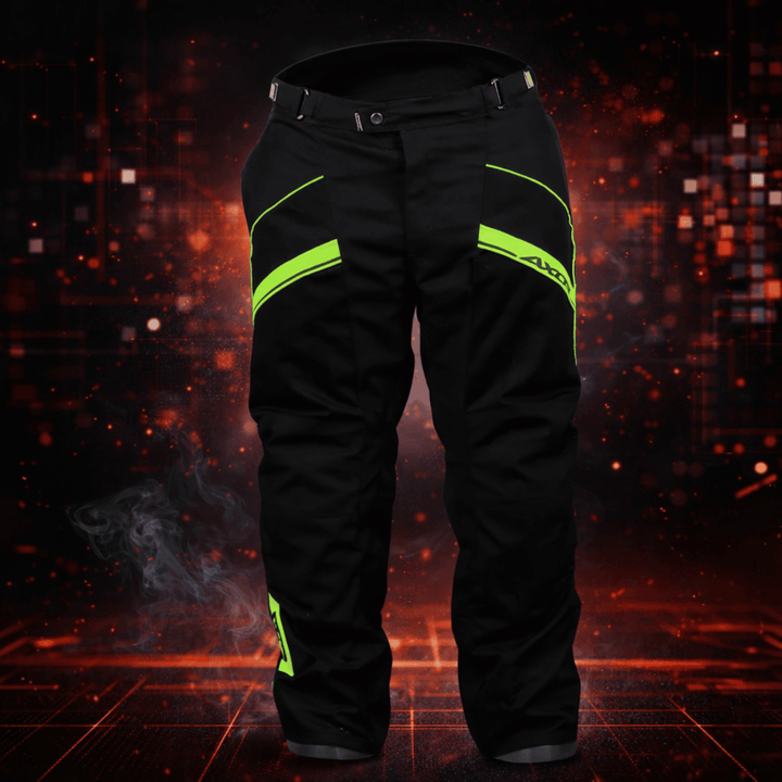 Axor Delta Motorcycle Riding Pants – Black Neon Yellow