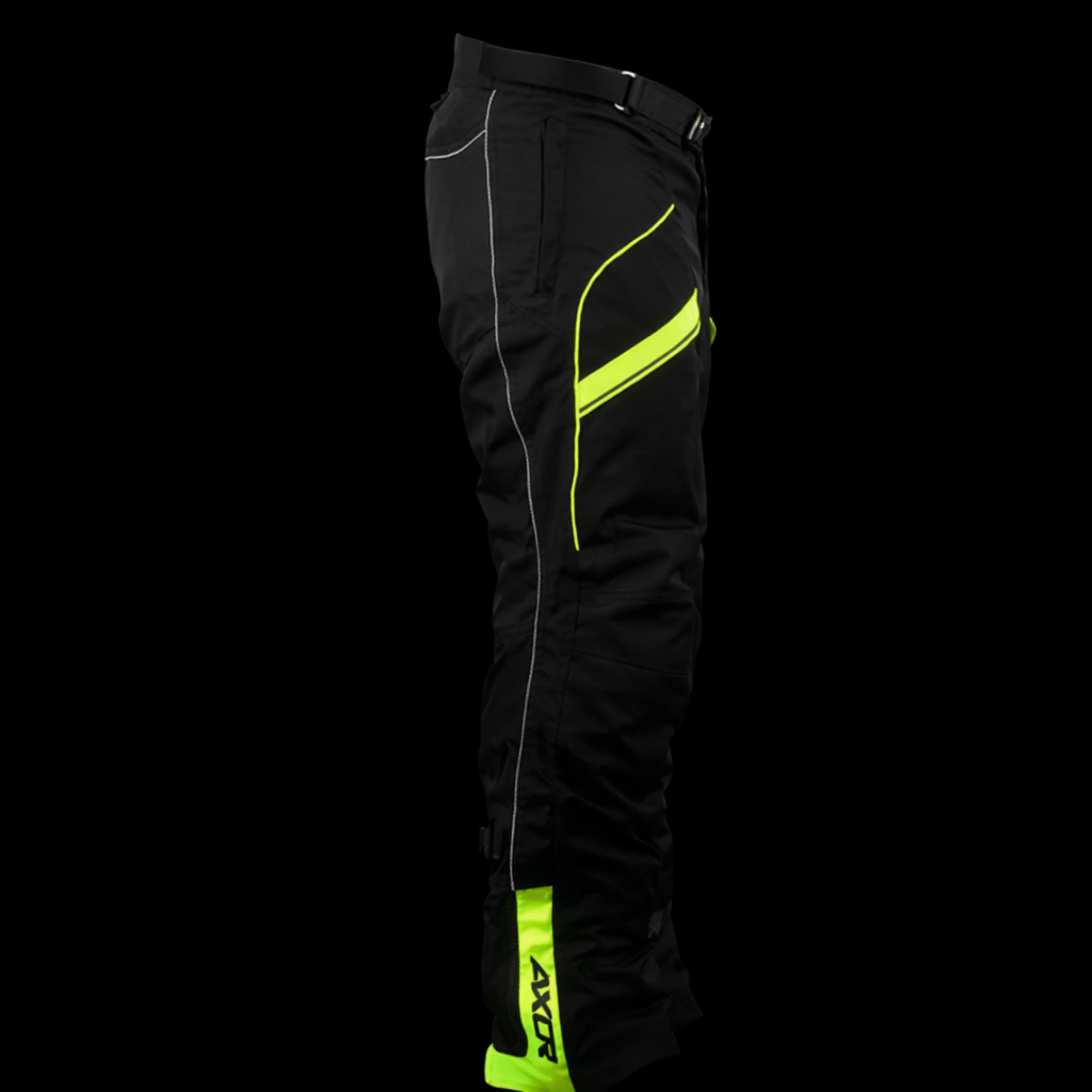 Axor Delta Motorcycle Riding Pants – Black Neon Yellow