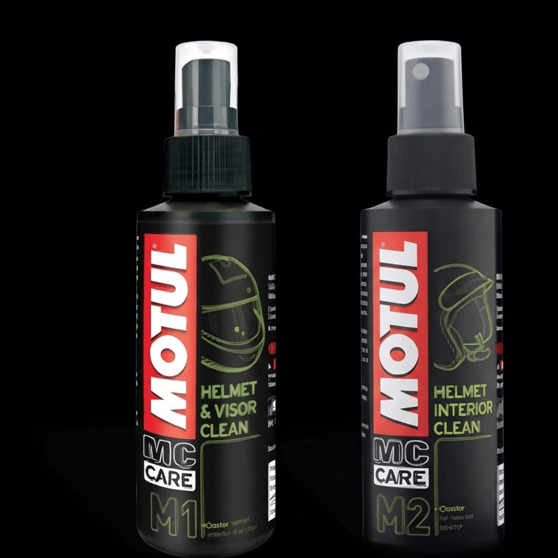 Motul Helmet Care Kit – Visor & Interior Cleaner Spray (100ml × 2)