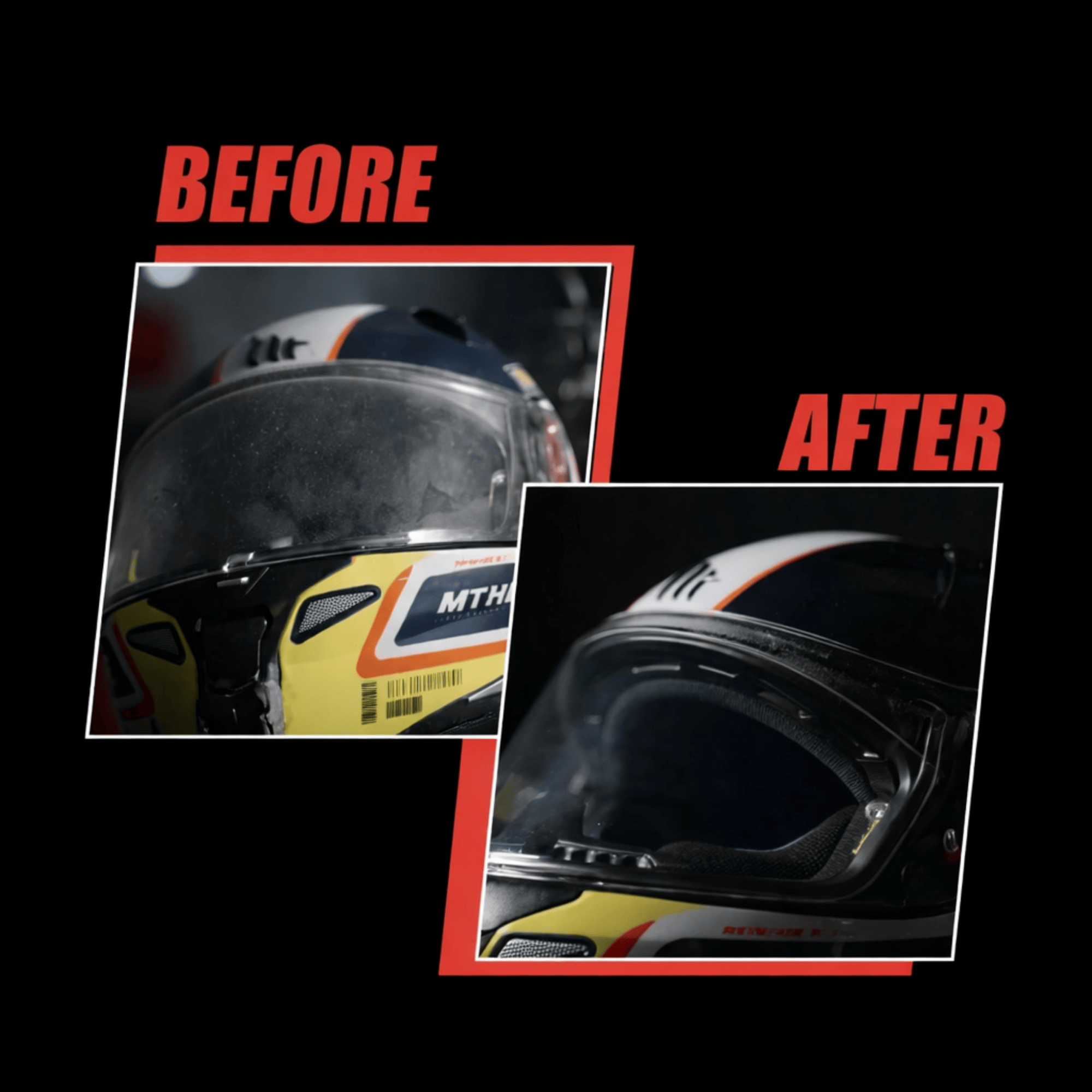 Motul Helmet Care Kit – Visor & Interior Cleaner Spray (100ml × 2)