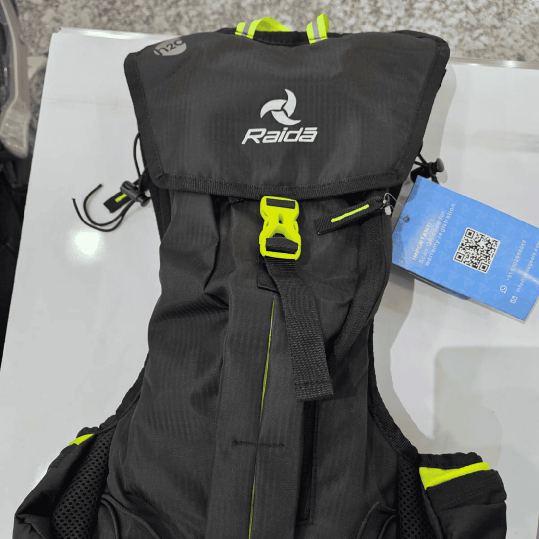 Raida Hydration Backpack with 2L Water Bladder