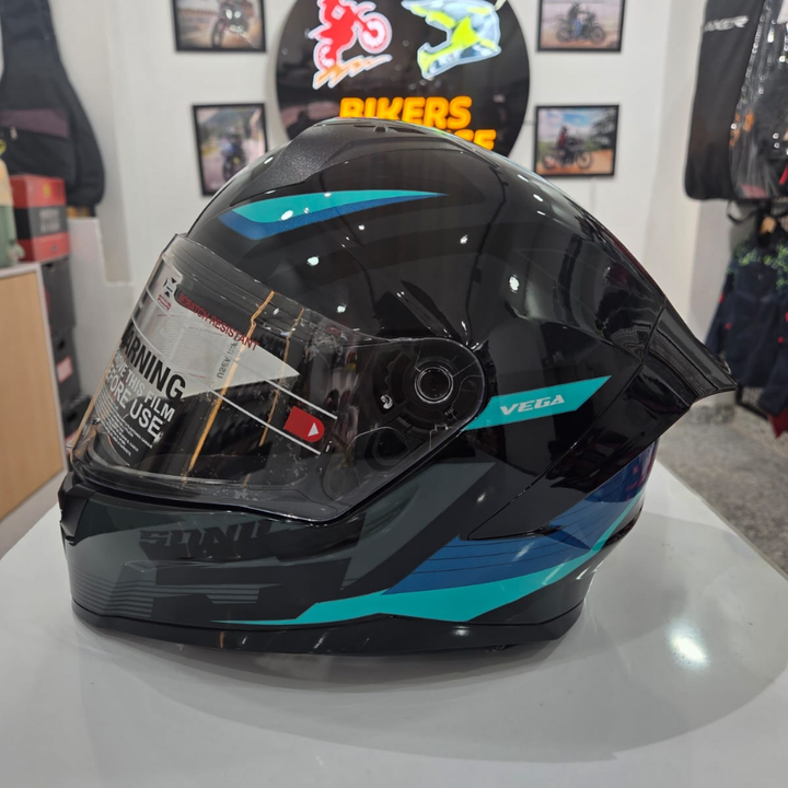 Vega Sonic Trigger Full Face Motorcycle Helmet – Matte Dual Tone