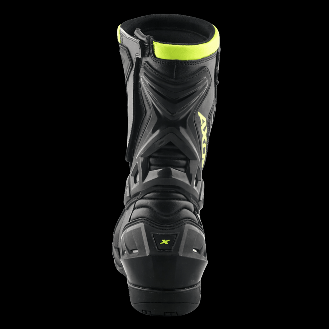 Axor Slipstream Pro Riding Boots – Black Neon Green