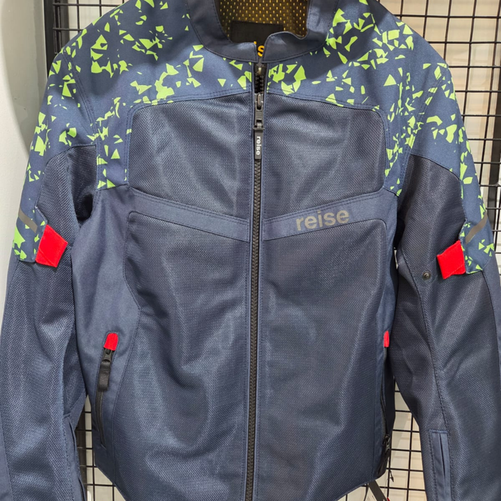 Reise Dalton Motorcycle Riding Jacket – Green Blue