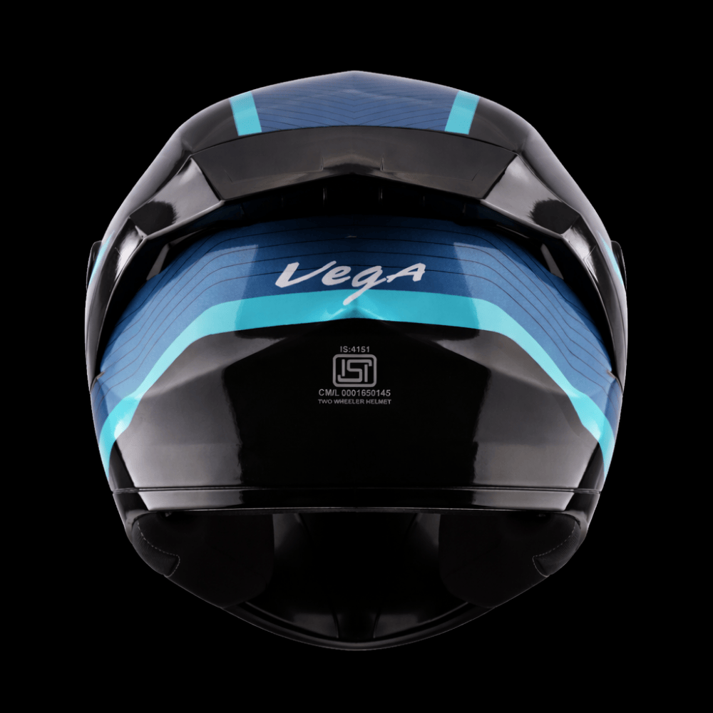 Vega Sonic Trigger Full Face Motorcycle Helmet – Matte Dual Tone
