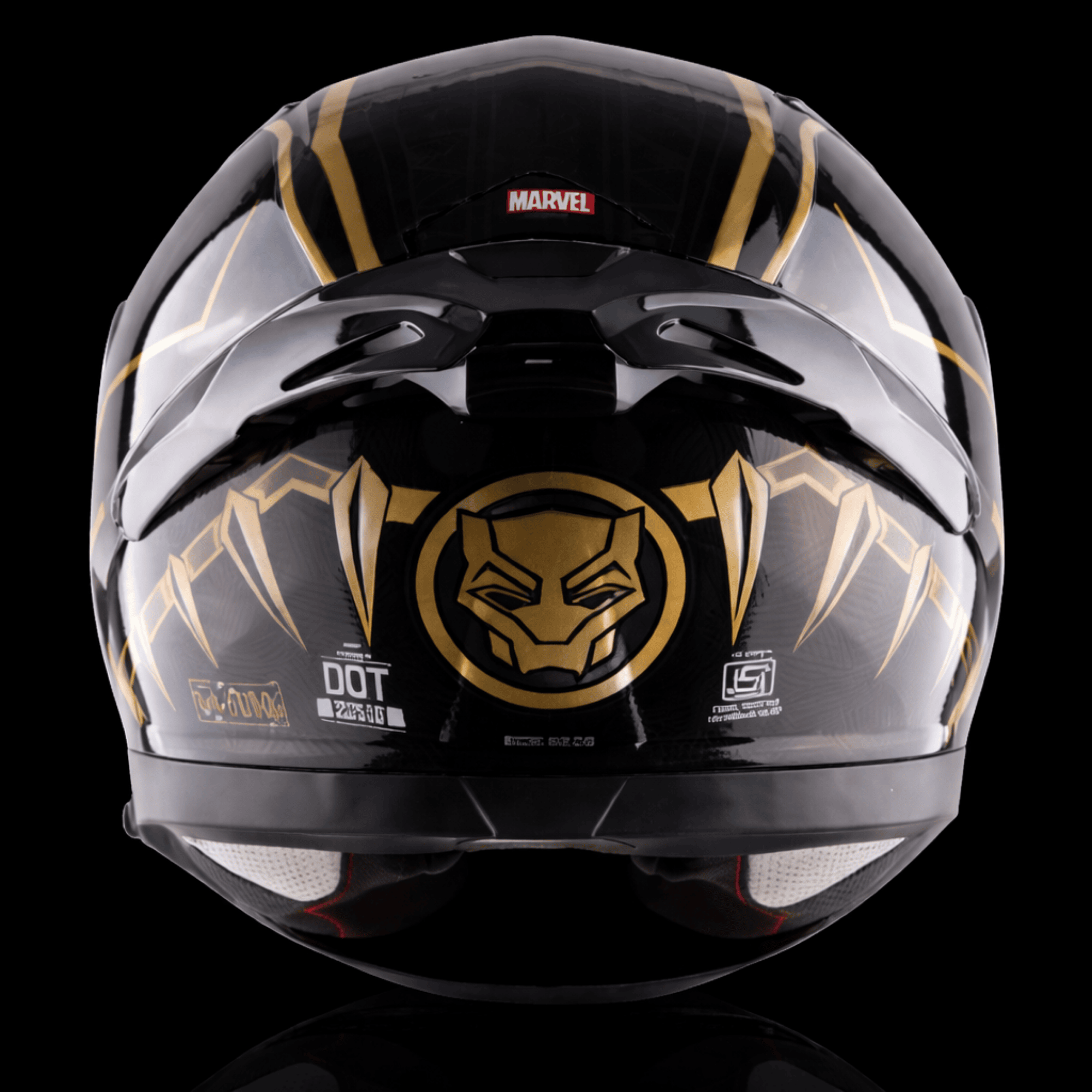Axor Apex Marvel Black Panther Full Face Helmet – Black Gold